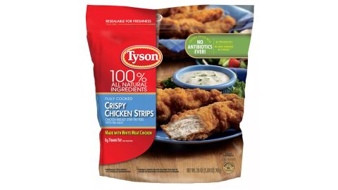 Tyson All Natural Crispy Frozen Chicken Strips - 25oz