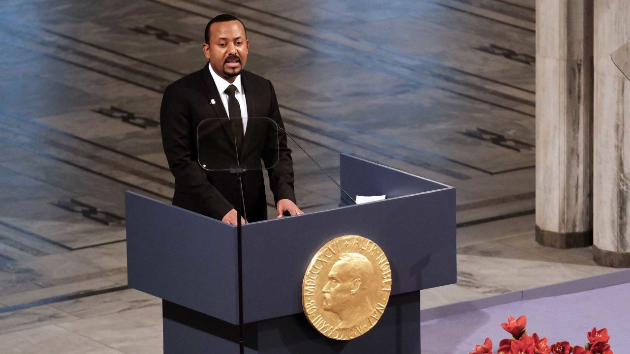Ethiopia's Prime Minister Abiy Ahmed Ali was awarded the 2019 Nobel Peace Prize for his work to resolve the country's lengthy conflict with neighbouring Eritrea.