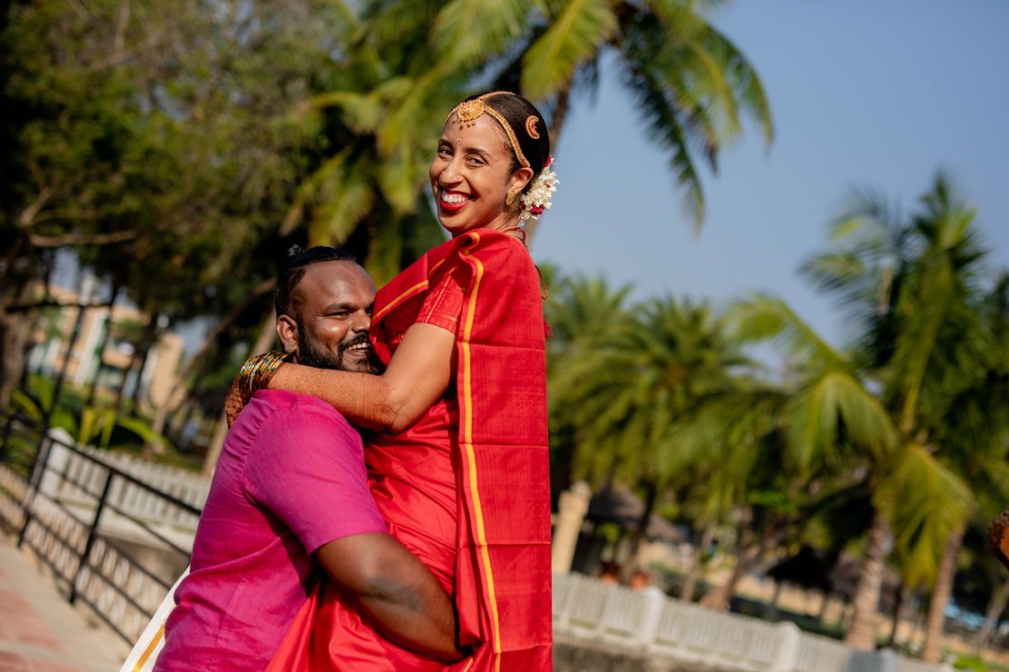 Madhav Shanmugam and Kylie Madhav married in February 2020 in India and have been trying to reunite ever since.