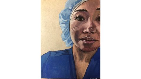 Sandy Tran is an emergency room nurse in Las Vegas who worked in the intensive care unit at Jacobi Hospital in the Bronx.