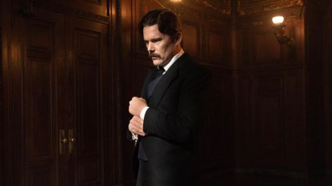 Ethan Hawke in 'Tesla.'