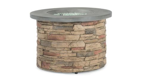 Sego Lily Sage Faux Stone Fire Table