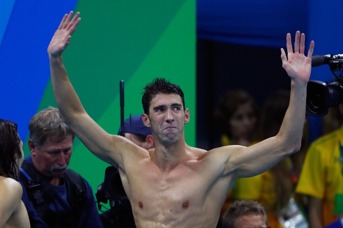 Phelps is the most decorated Olympian of all time. 