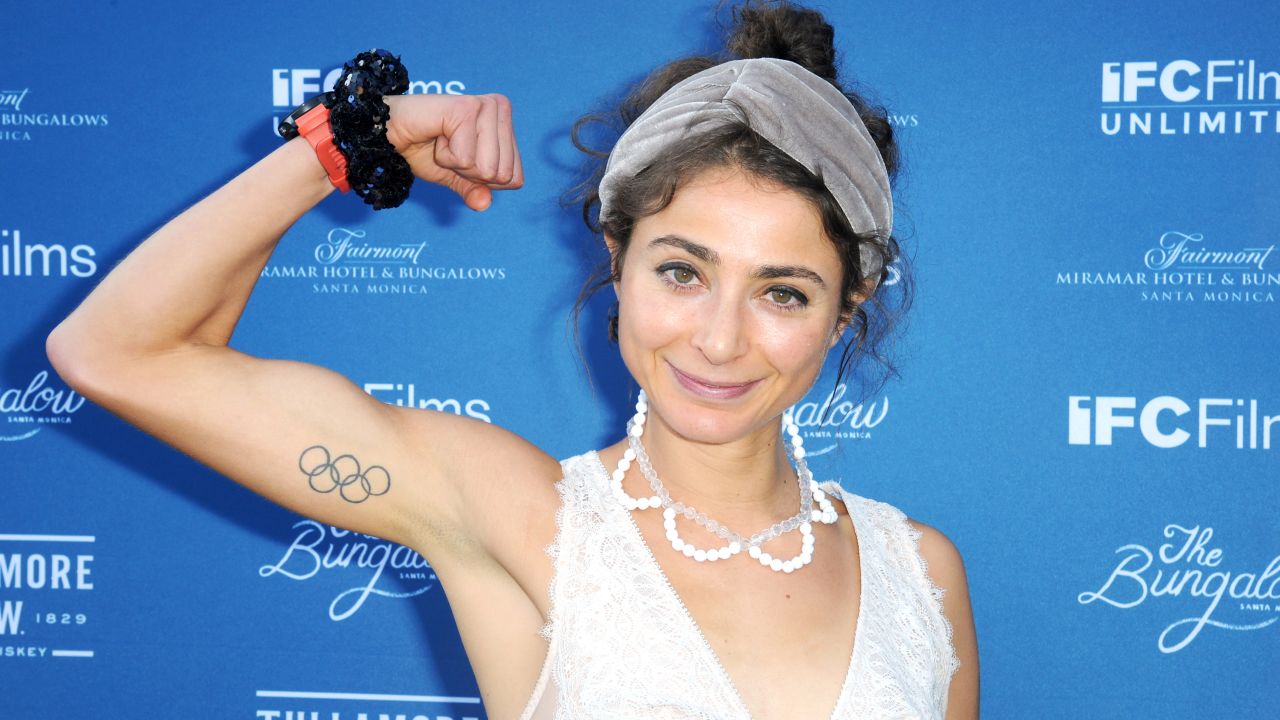 SANTA MONICA, CALIFORNIA - FEBRUARY 08: Alexi Pappas attends the IFC Films Spirit Awards Party on February 08, 2020 in Santa Monica, California. (Photo by Joshua Blanchard/Getty Images for IFC Films)