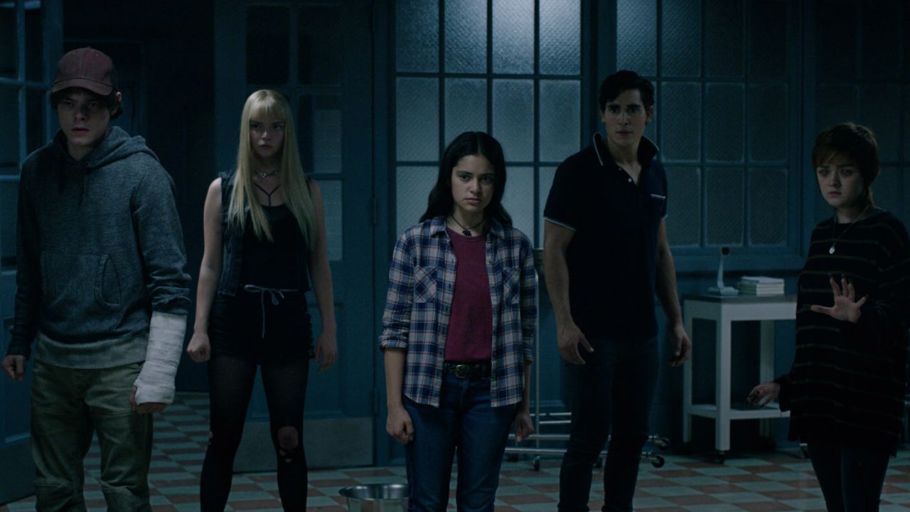 Charlie Heaton, Anya Taylor-Joy, Blu Hunt, Henry Zaga and Maisie Williams in 'The New Mutants.'