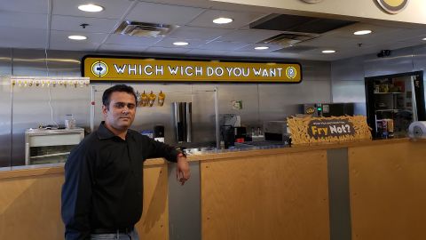 Zalak Thakkar, an investor in a Georgia sandwich shop, said the extra $600 unemployment benefit makes it harder to find people to hire.