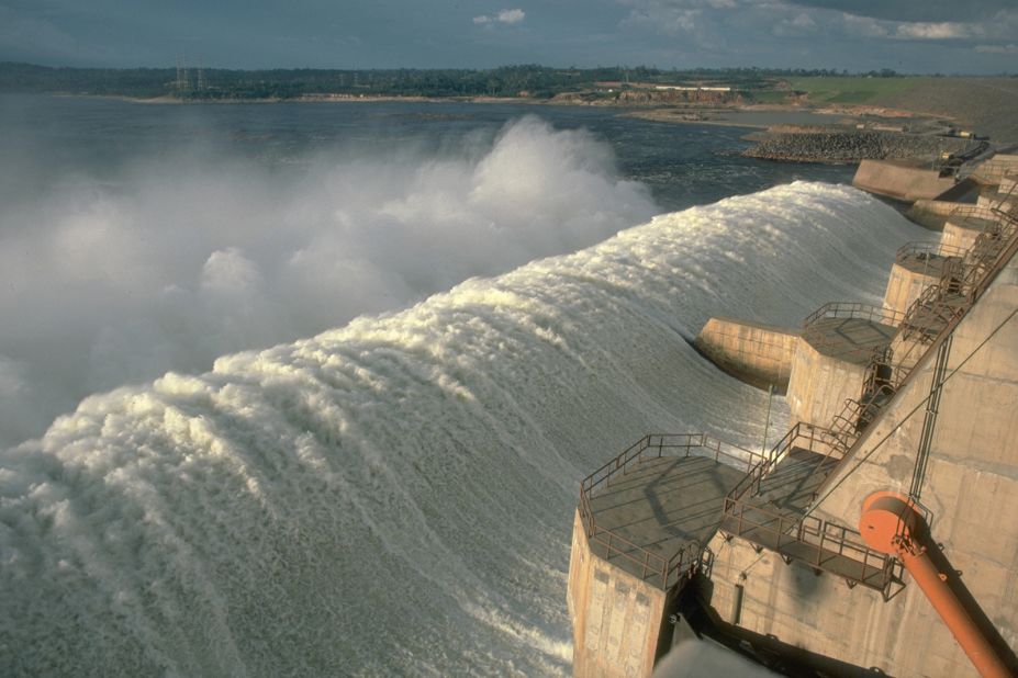 The Tucuruí Dam in Brazil.<br />Installed generation capacity: 8,370 megawatts.