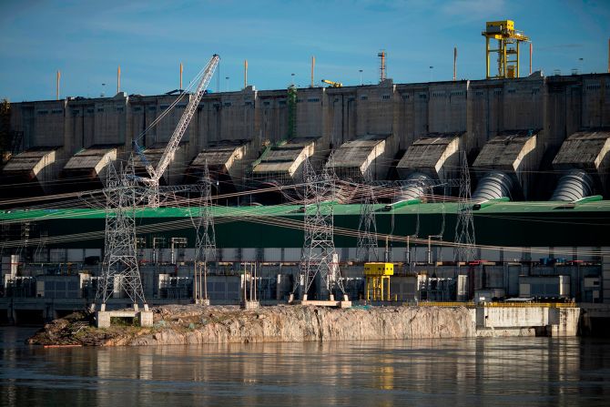 The Belo Monte Dam in Brazil. <br />Installed generation capacity: 11,233 megawatts.
