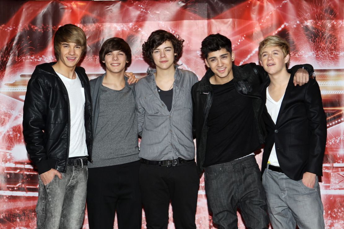 One Direction pose for a photocall to promote "The X Factor" final held December 9, 2010 in London.