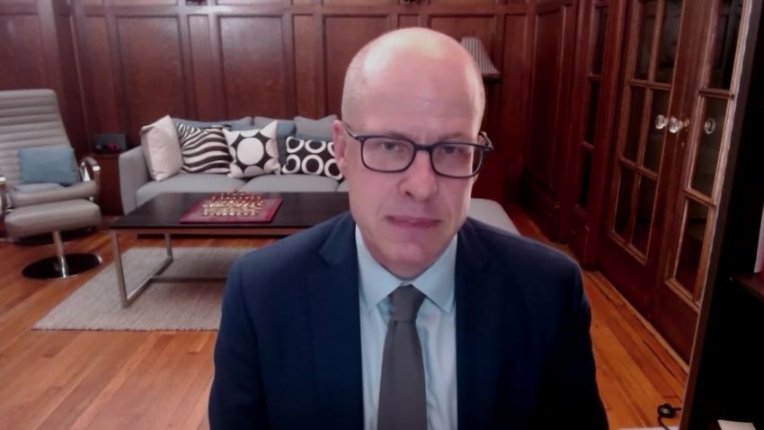 A screenshot of CNN Global Affairs Analyst Max Boot taken from an interview with CNN's Rosemary Church.