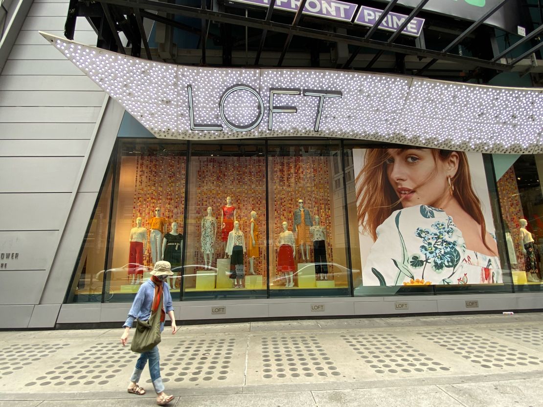 An Ann Taylor in New York City.