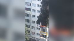 01 french apartment fire children video scli intl