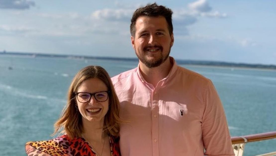 Izzy Bogle and James Rhatigan got engaged on board the Independence of the Seas in summer 2019.