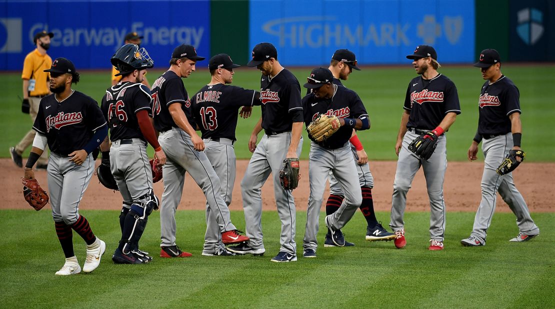 Cleveland Indians said in a statement Thursday the players feel strongly about social justice and racial equality. 