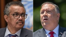World Health Organization chief Tedros Adhanom Ghebreyesus lashed out after US Secretary of State Mike Pompeo's comments that he was 'bought' by China.