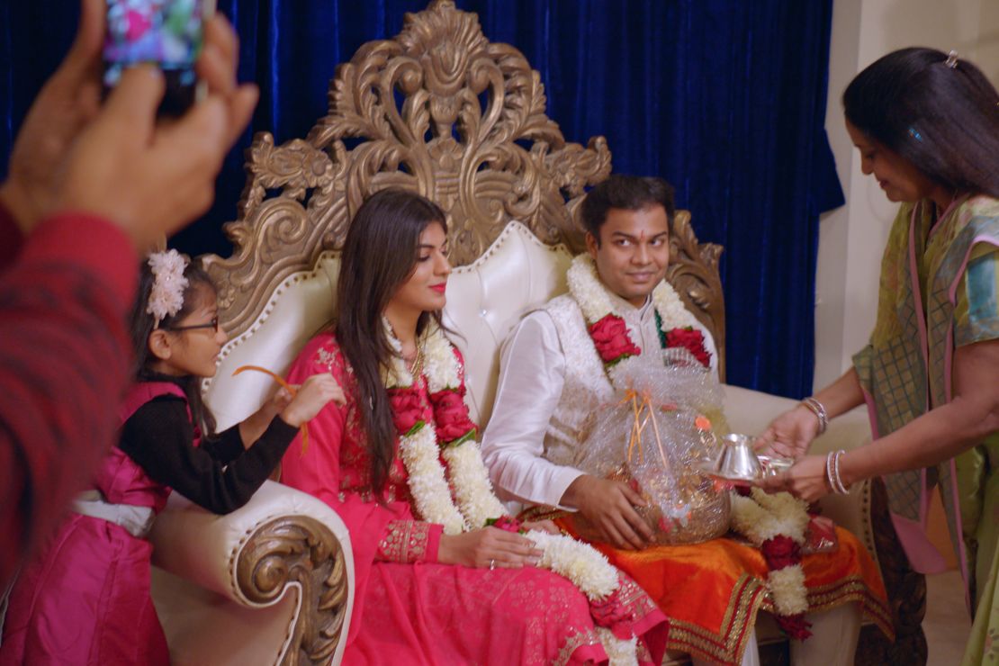 Radhika and Akshay get engaged in episode 8 of "Indian Matchmaking." Akshay had said he was looking for a life partner similar to his mother.