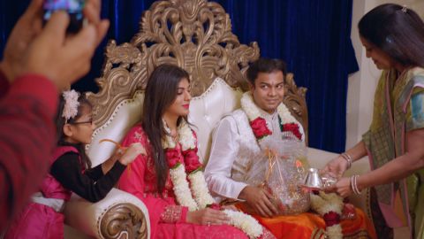 Radhika and Akshay get engaged in episode 8 of "Indian Matchmaking." Akshay had said he was looking for a life partner similar to his mother.