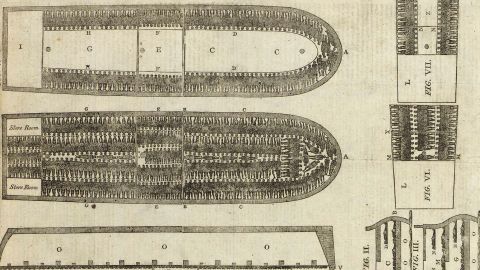 This drawing of the Liverpool slave ship Brooks was commissioned by abolitionists to depict the inhumanity of the slave trade by showing how Africans were crammed below decks.