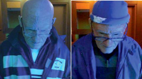 Authorities say John Colletti disguised himself as an elderly man when he allegedly stole from people visiting casinos in Michigan and Kansas.