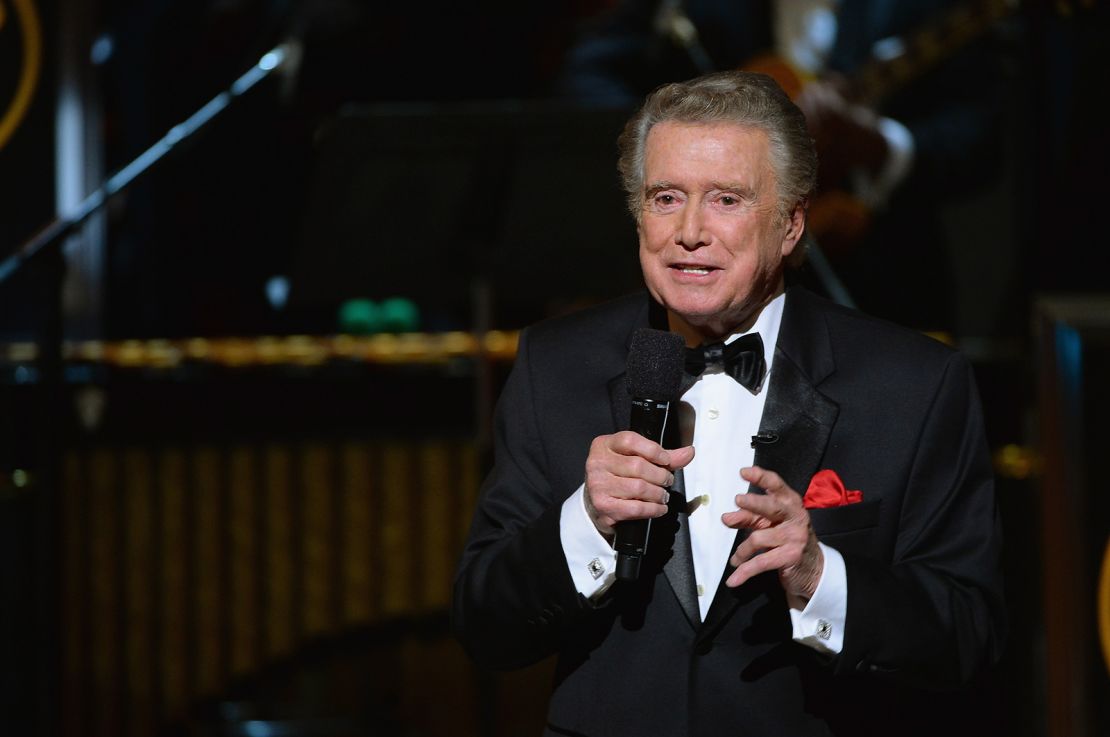 Regis Philbin speaks speaks onstage at Spike TV's "Don Rickles: One Night Only" on May 6, 2014, in New York City. 