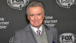 NEW YORK, NY - JANUARY 30:  TV personality Regis Philbin attends Time Warner Cable Studios Presents FOX Sports 1 Thursday Night Super Bash on January 30, 2014 in New York City.  (Photo by Eugene Gologursky/Getty Images for Time Warner Cable)