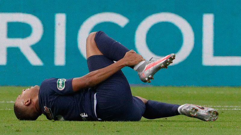 PSG star Mbappe faces calf injury