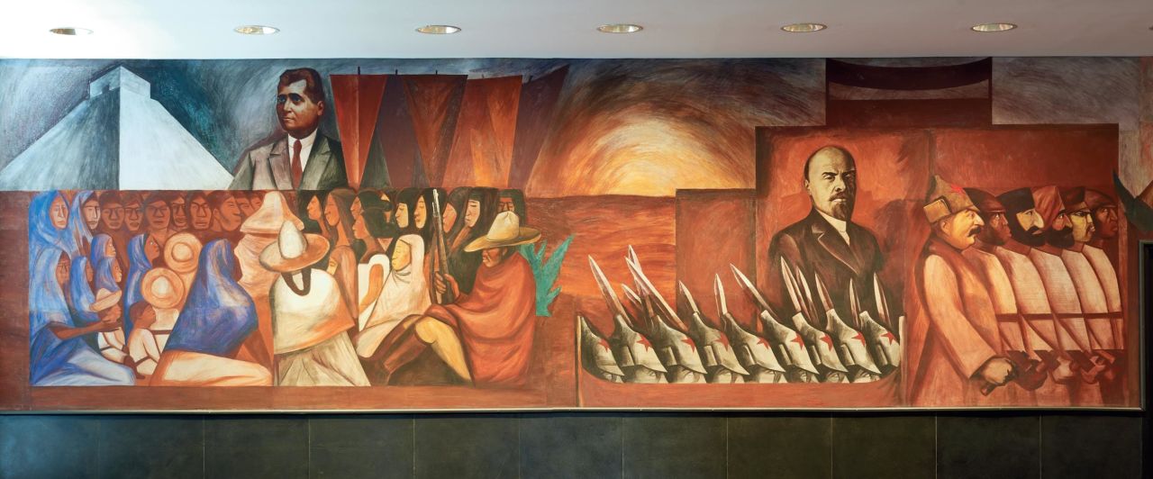 Mural at the New School by José Clemente Orozco