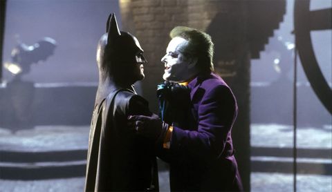 <strong>"Batman"</strong>: The Dark Knight battles for Gotham City against Jack Napier, a criminal who who goes on to become one of Batman's fiercest enemies -- the clownishly homicidal Joker.<strong>(HBO Max) </strong>