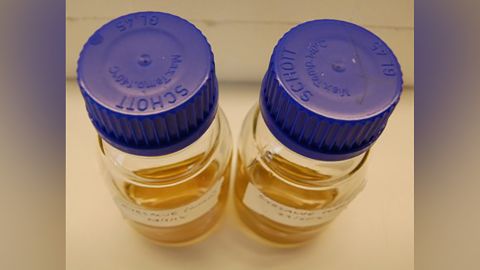 The Bald's eyesalve mixture in the lab.