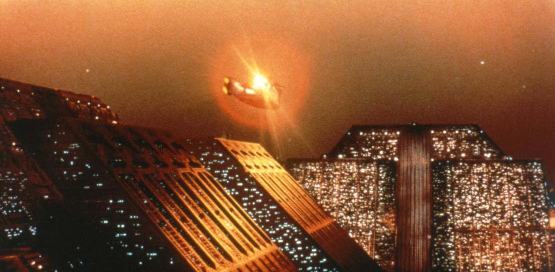 Ridley Scott's "Blade Runner" used the intimidating size of megastructures and their implicit social hierarchies to create a dystopian future Los Angeles.