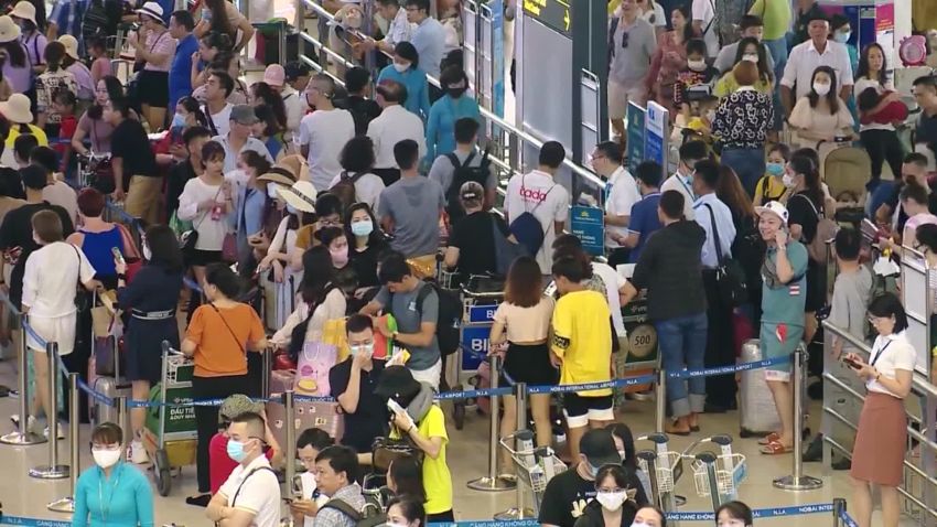 Da Nang airport evacuation