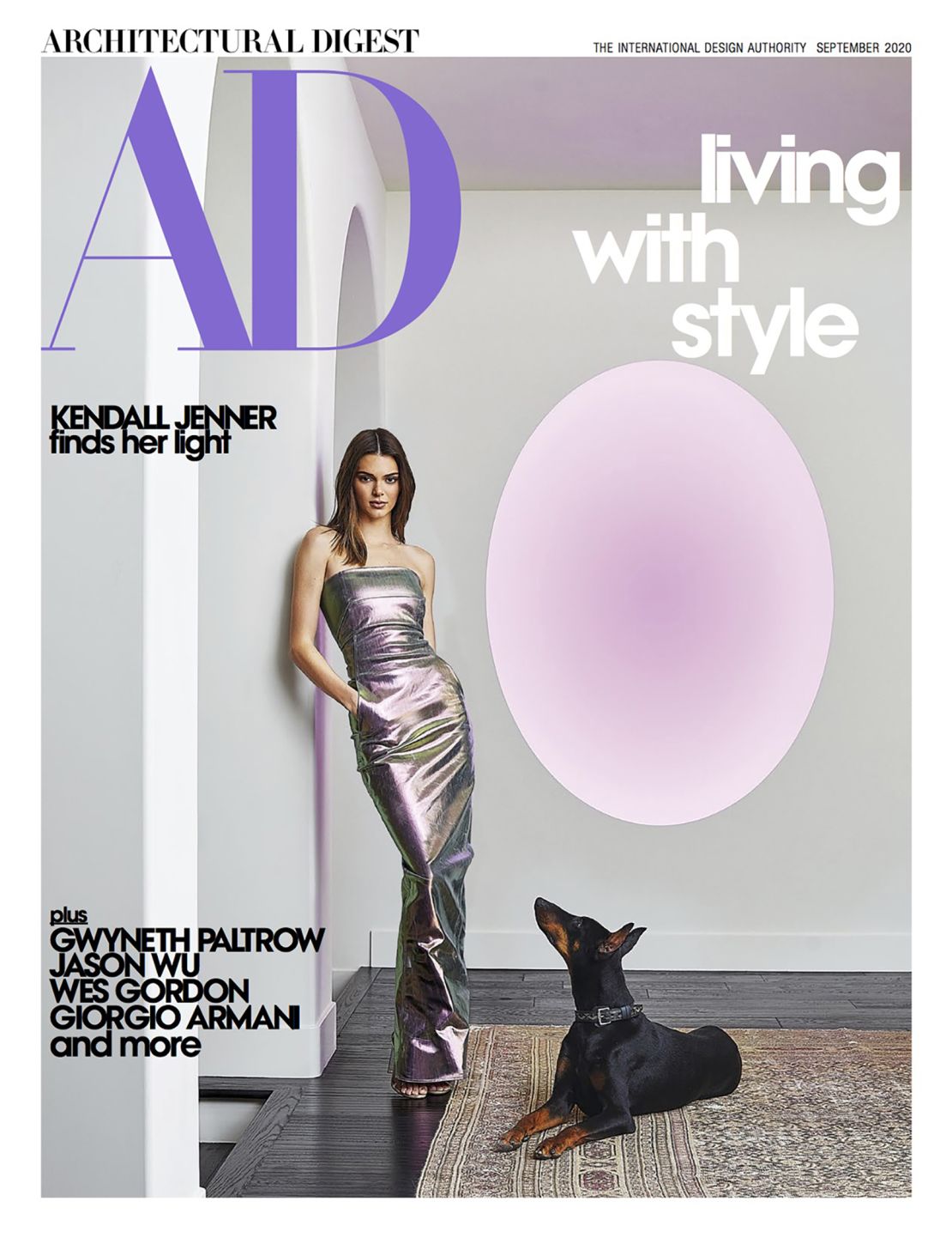 The cover of Architectural Digest's upcoming issue.
