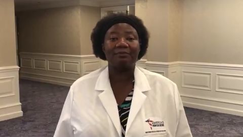 Dr. Stella Immanuel speaks in a video she posted on her Twitter account on July 28, 2020.