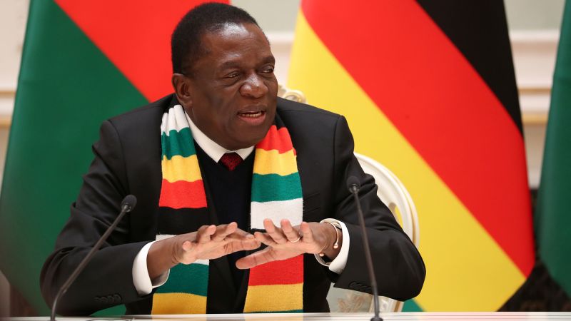 Действащият президент на Зимбабве Емерсън Мнангагва беше обявен за победител