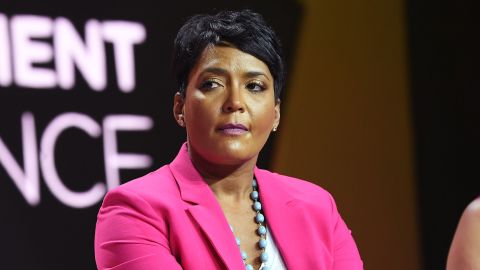 Mayor of Atlanta Keisha Lance Bottoms speaks onstage during the 2018 Essence Festival presented by Coca-Cola on July 7, 2018, in New Orleans, Louisiana.  