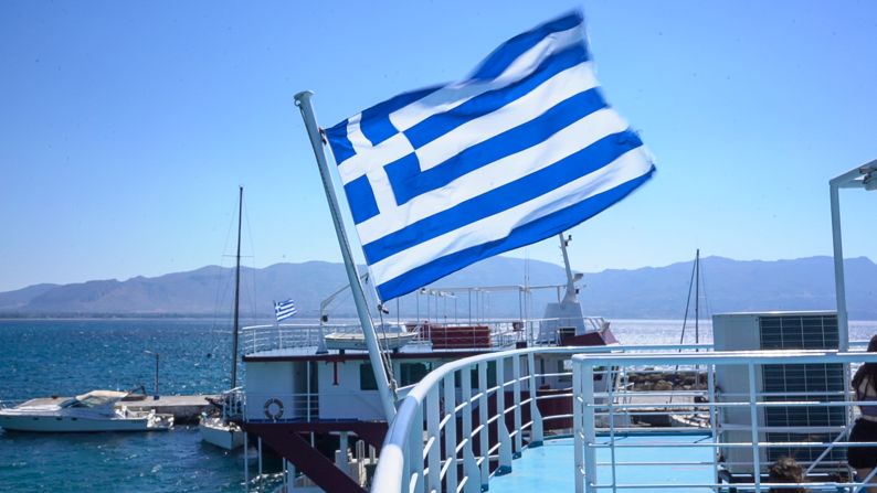 <strong>Island hopping:</strong> Anyone boarding one of Greece's many inter-island ferries needs to fill in extra paperwork to help tracing. Face masks must be worn when passengers are inside.
