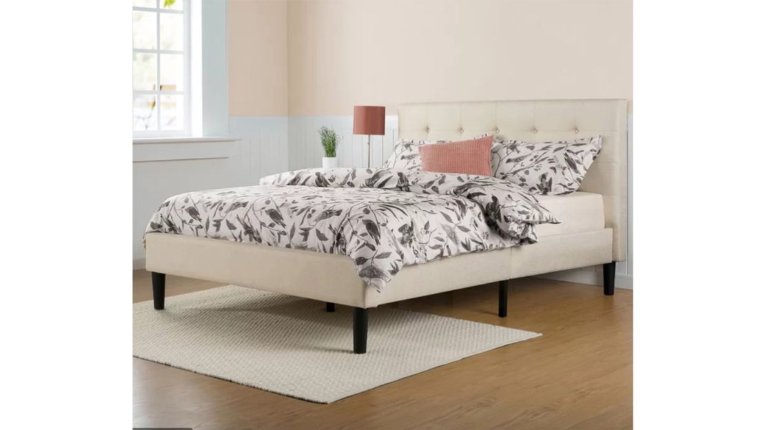 Zipcode Design Leonard Upholstered Low-Profile Platform Bed