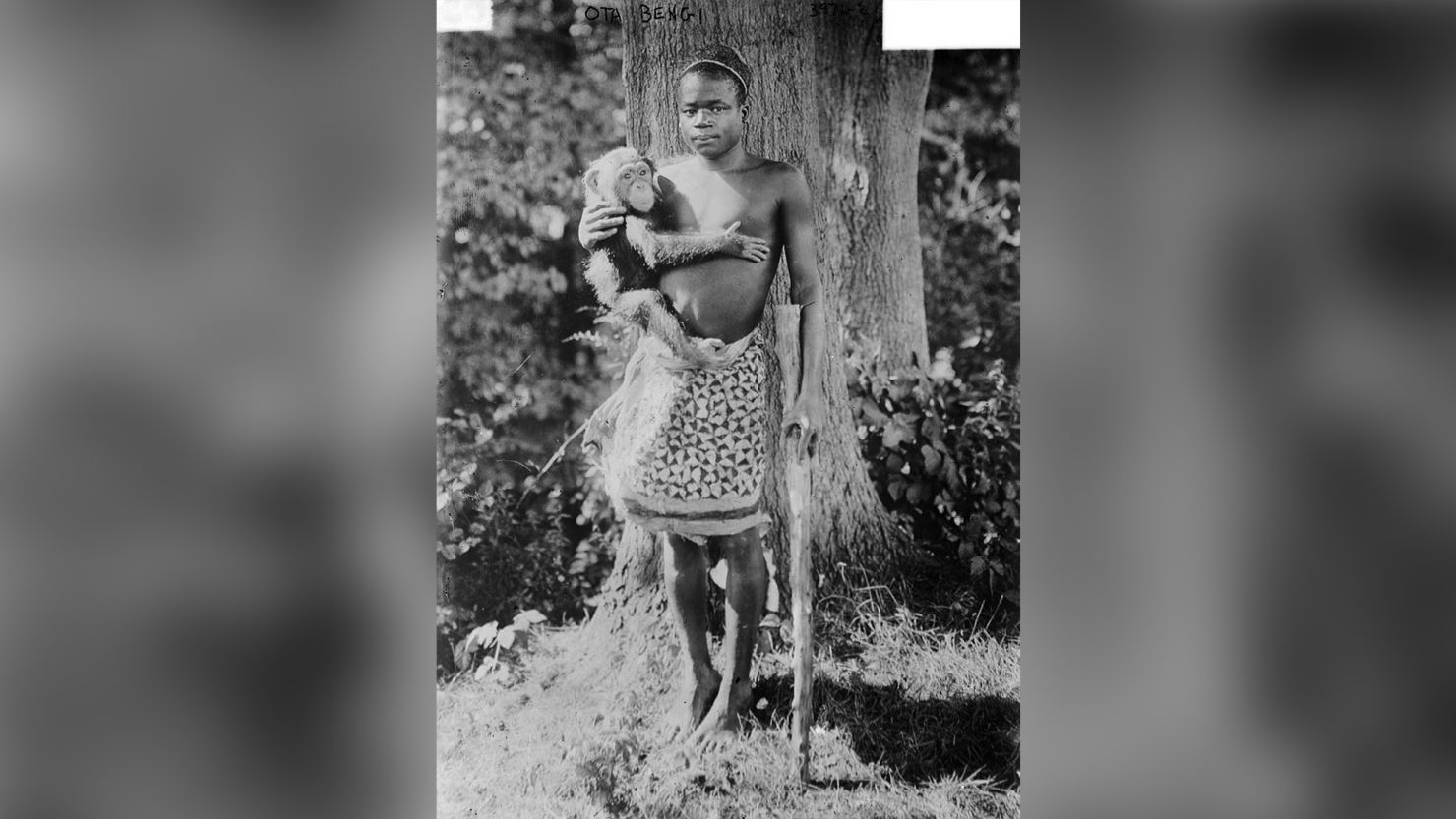 Ota Benga in an undated Library of Congress photo.