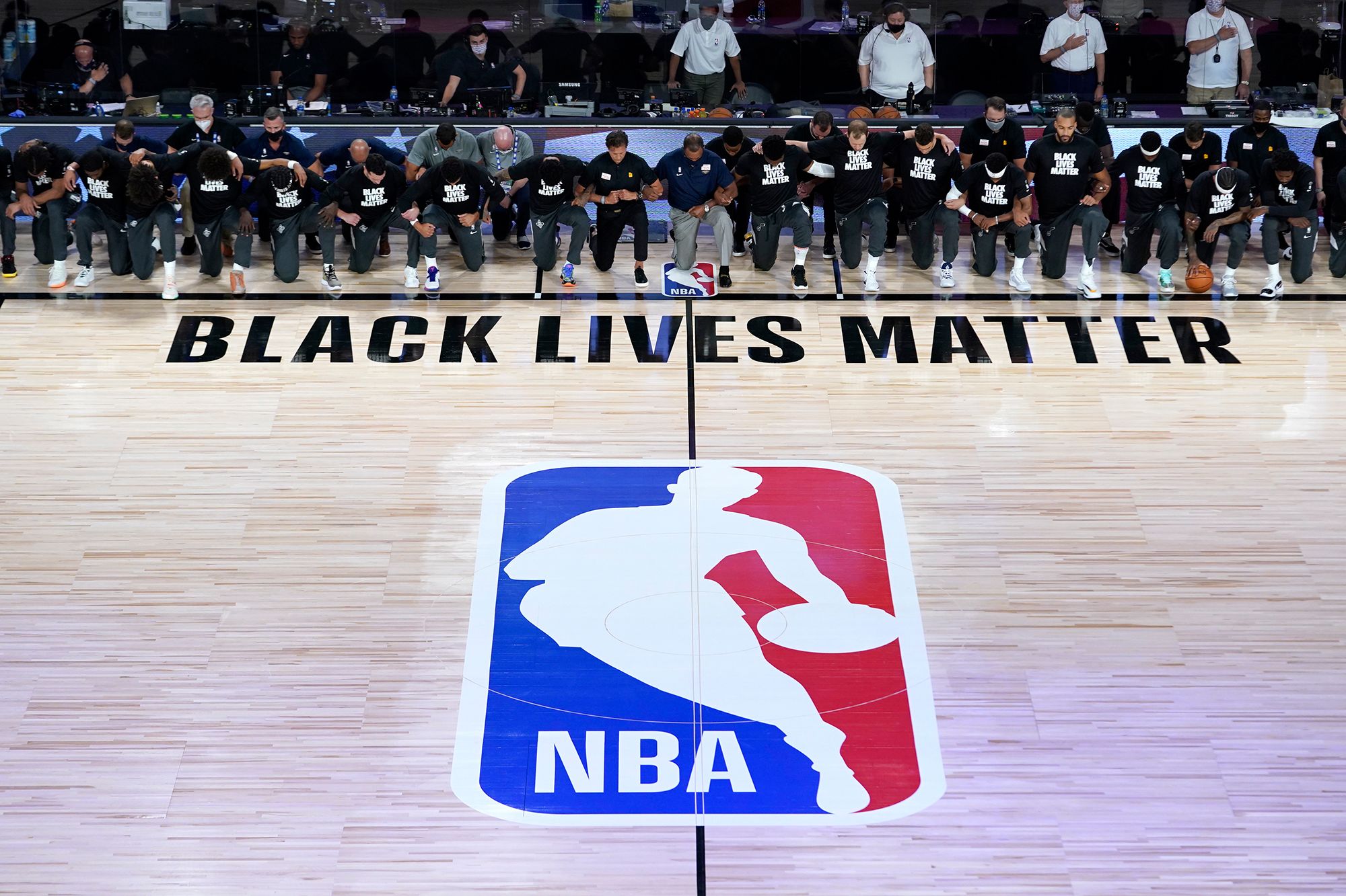 NBA to allow 'Black Lives Matter,' other messages on jerseys - Los Angeles  Times