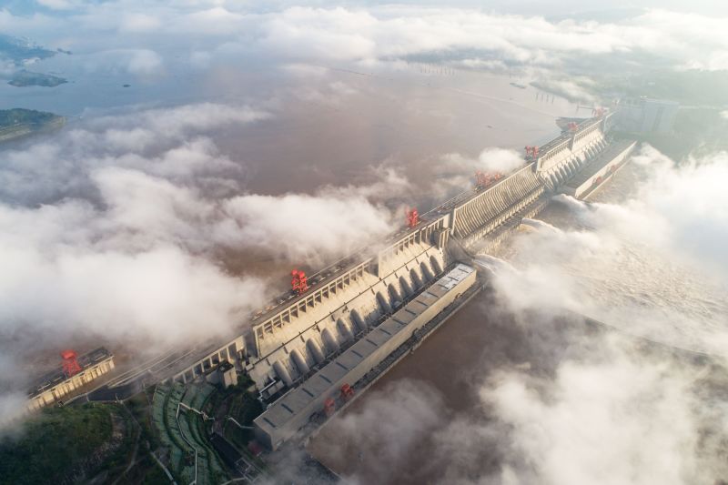 China's Three Gorges Dam is one of the largest ever created. Was