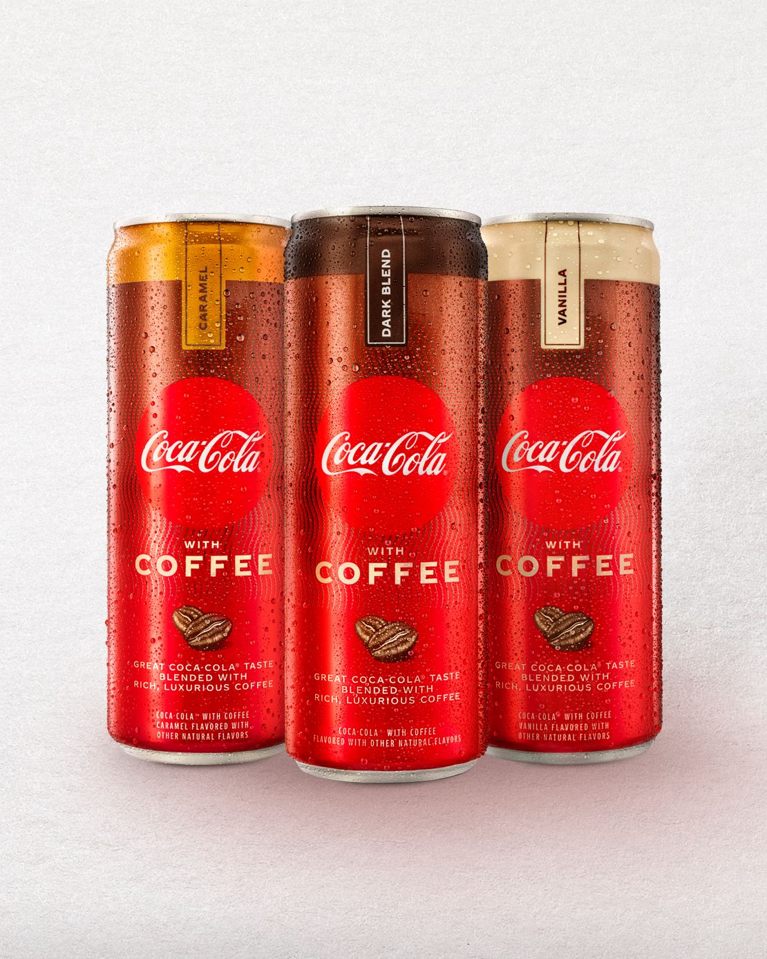 Coke with coffee will debut in US stores in January.