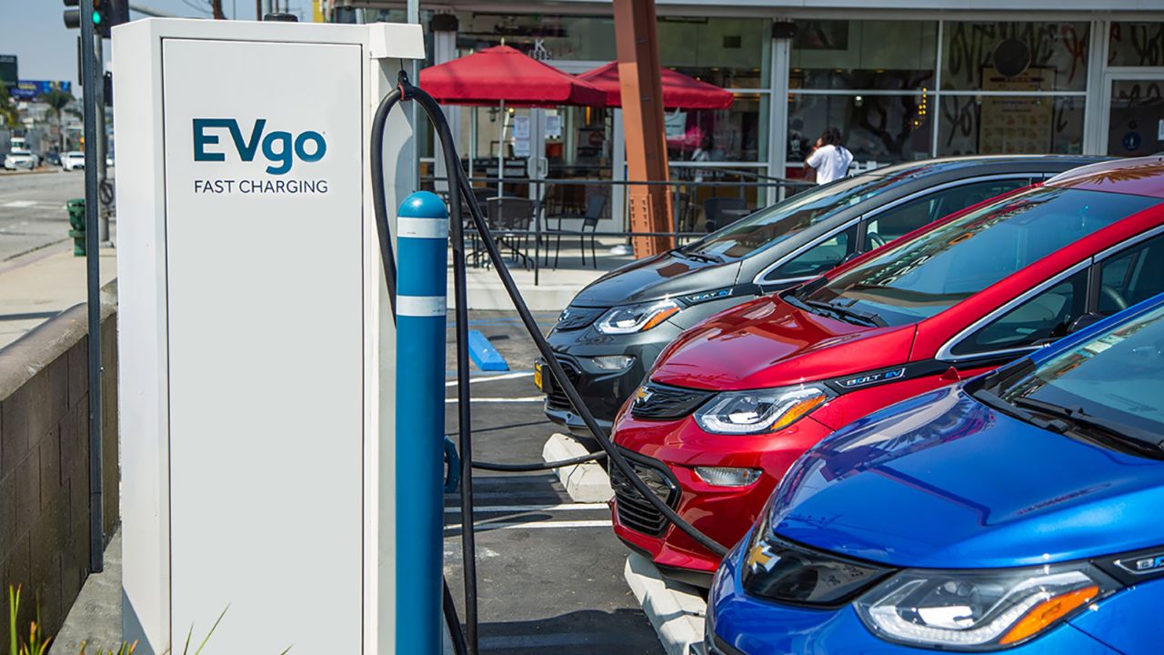 GM and EVgo are building more than 2,700 fast chargers over the next five years.