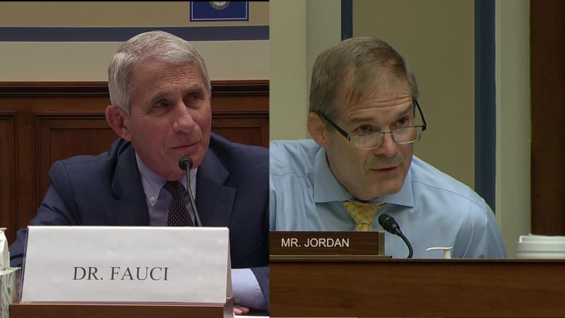 Dr. Fauci And Jim Jordan Get In Heated Exchange Over Protests | CNN ...