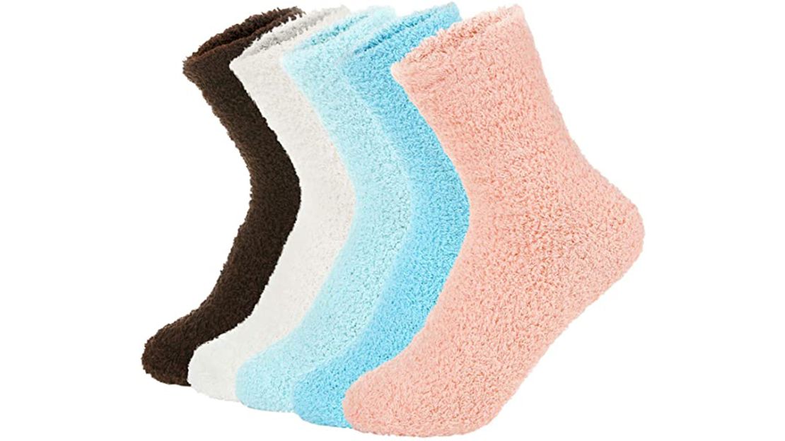 Zando Warm Super Soft Plush Slipper Sock