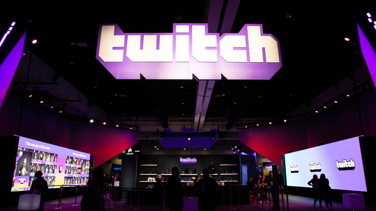 The entrance to TwitchCon at the San Diego Convention Center on September 29, 2019.