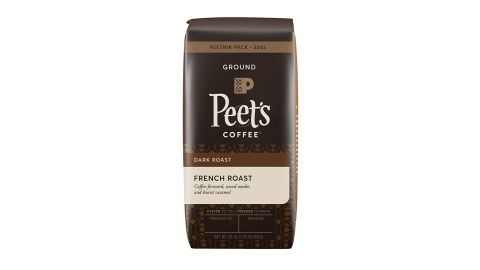 Peet's Coffee French Roast Dark Roast Ground Coffee, 20-Ounce