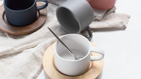 Nordic-Style Ceramic Coffee Cup