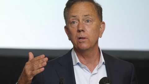  Connecticut Gov. Ned Lamont speaks at a news conference on July 22, 2020.