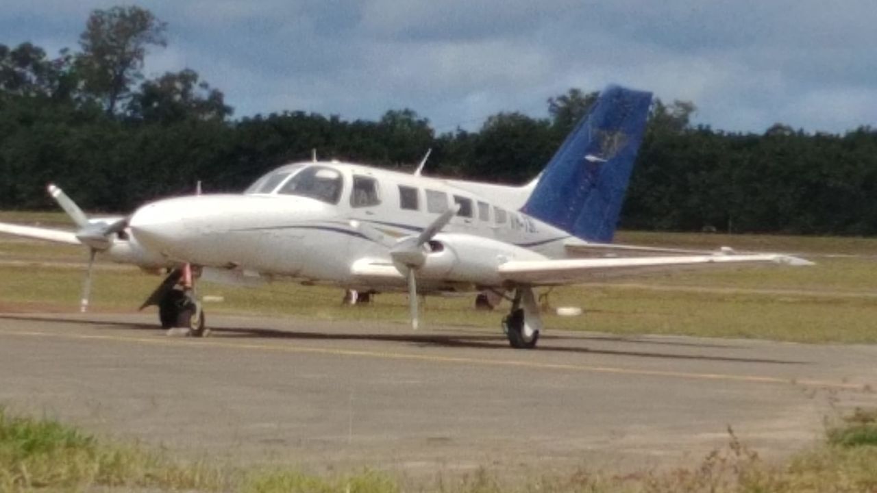 This Cesna aircraft was stuffed with more than 500 kilograms of cocaine.