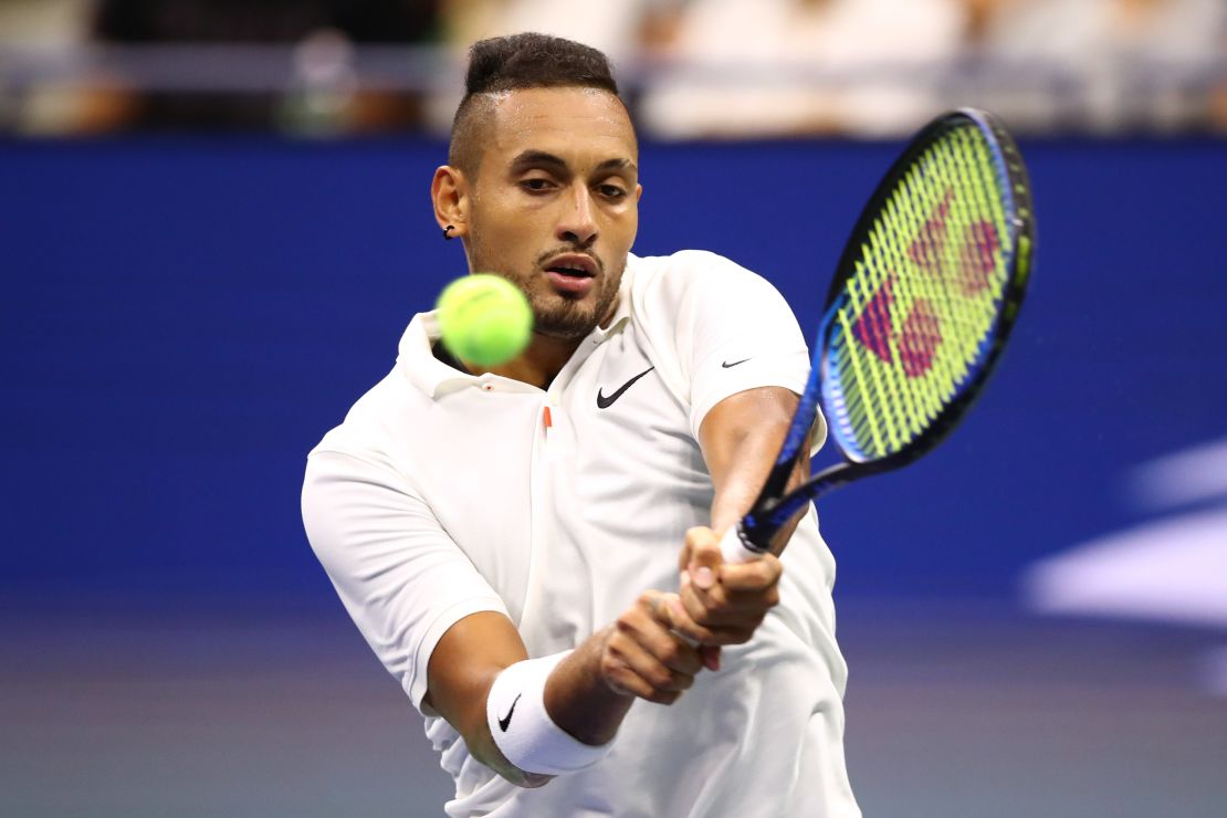 Nick Kyrgios reached the third round of last year's US Open.